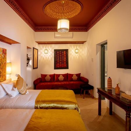 Riad Les Cigognes Marrakesh Exterior foto