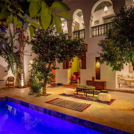 Riad Les Cigognes Marrakesh Exterior foto