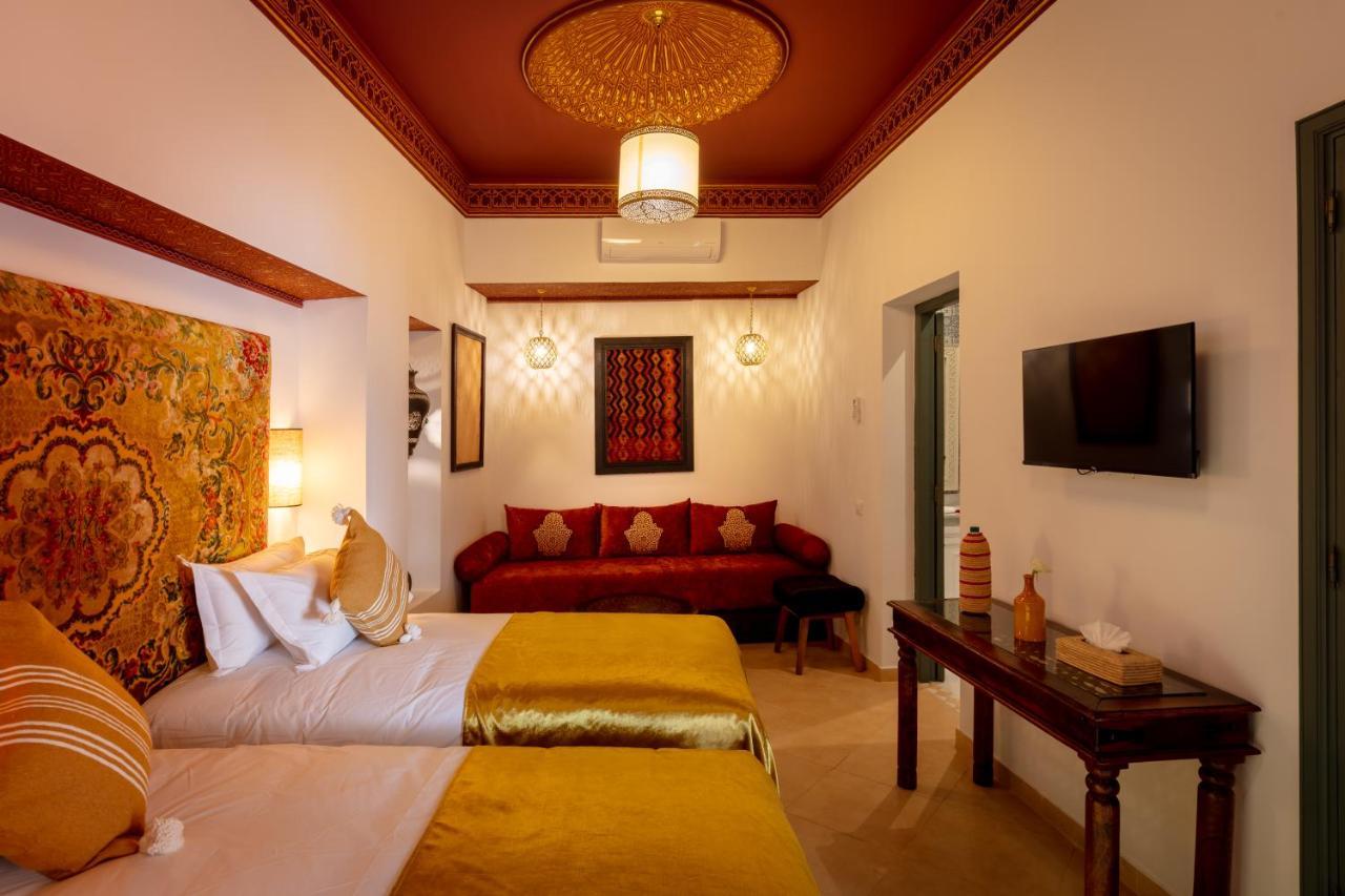 Riad Les Cigognes Marrakesh Exterior foto
