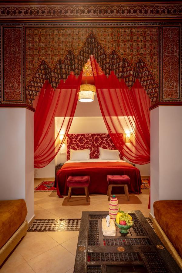 Riad Les Cigognes Marrakesh Exterior foto