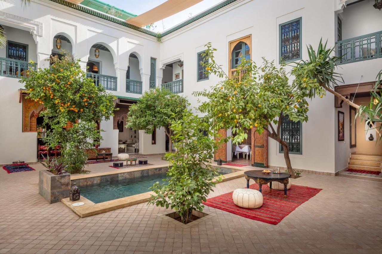 Riad Les Cigognes Marrakesh Exterior foto