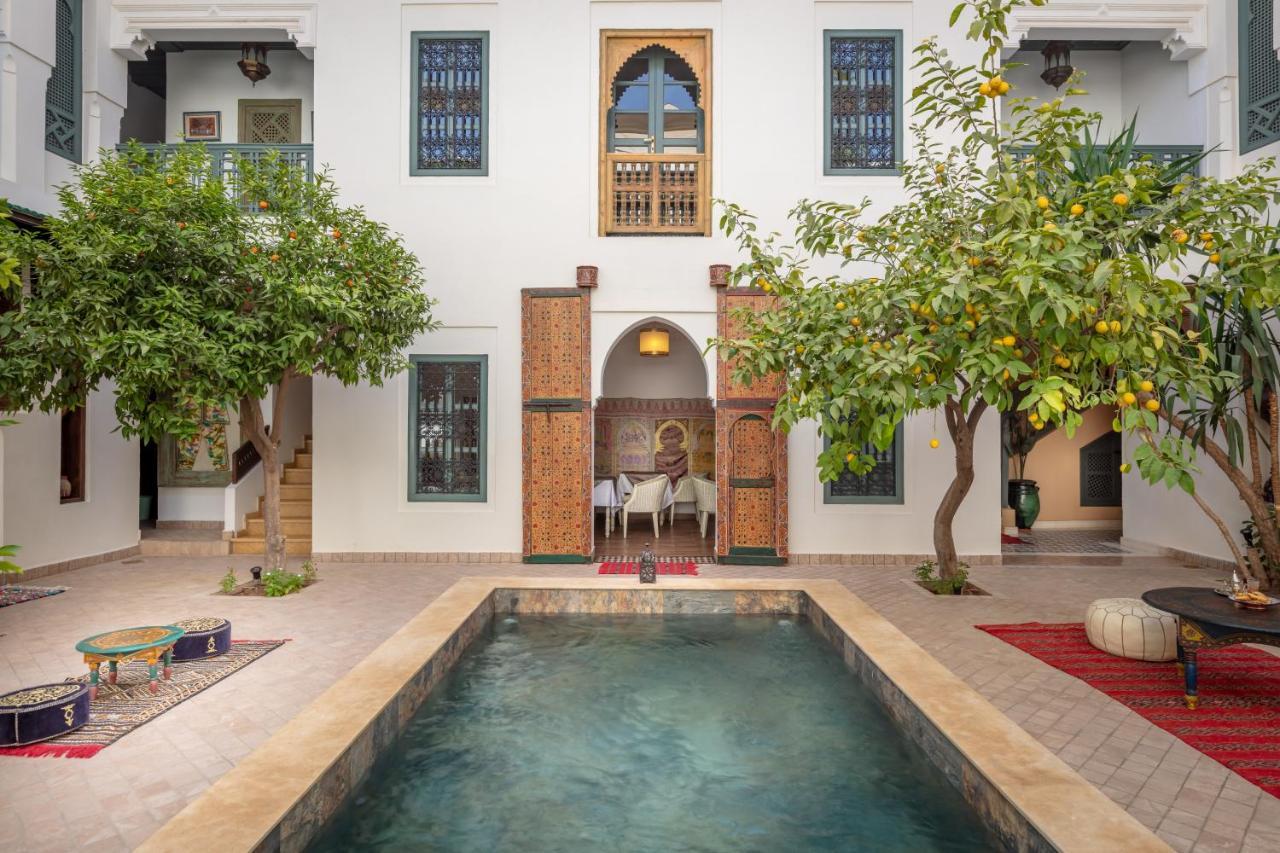 Riad Les Cigognes Marrakesh Exterior foto
