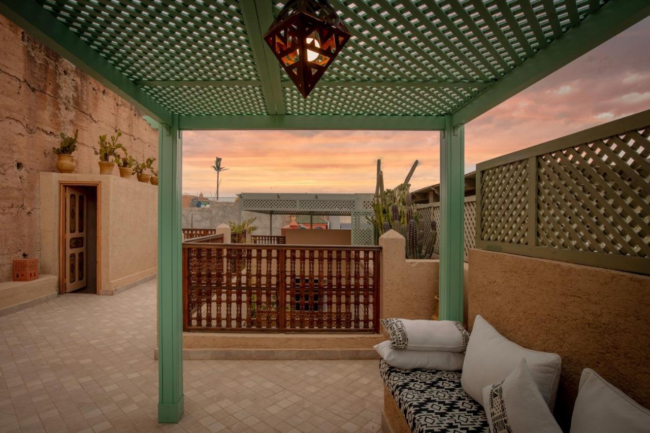 Riad Les Cigognes Marrakesh Exterior foto