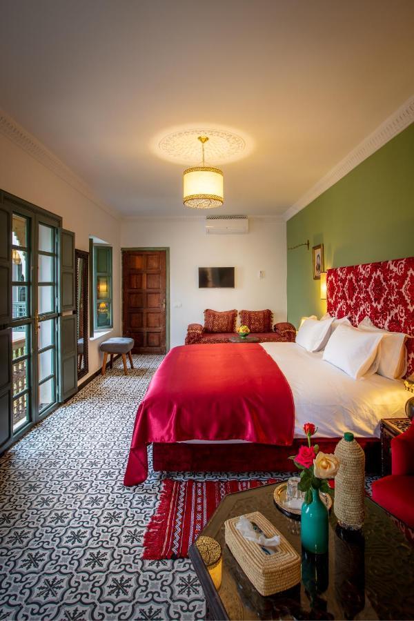 Riad Les Cigognes Marrakesh Exterior foto