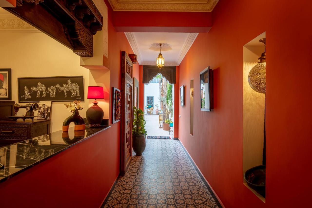 Riad Les Cigognes Marrakesh Exterior foto