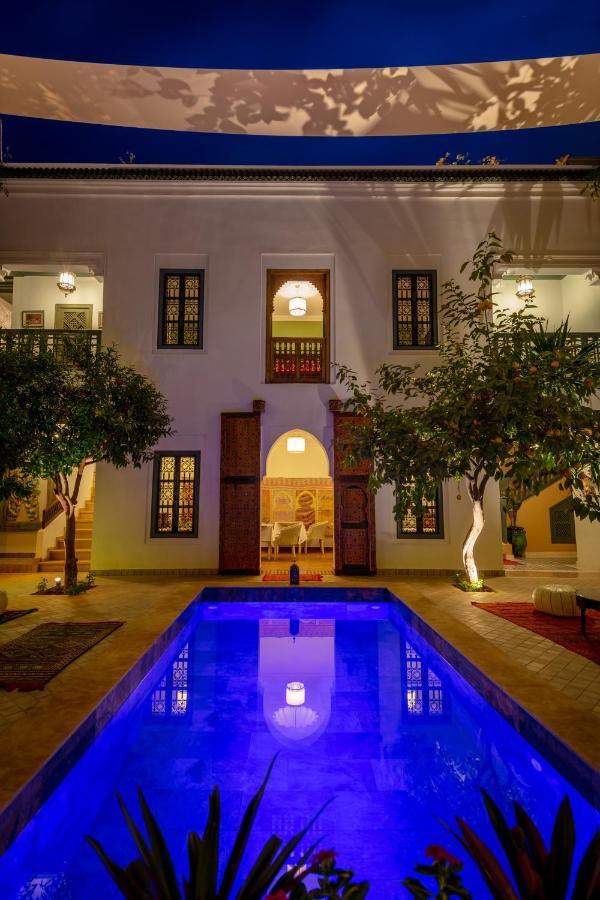 Riad Les Cigognes Marrakesh Exterior foto