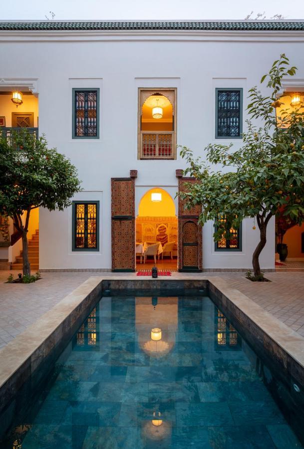 Riad Les Cigognes Marrakesh Exterior foto